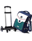 Primary School Student Trolley Schoolbag Detachable Backpack