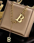 Beautiful Letter B Necklace