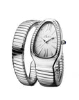 Women's Stainless Steel Diamond Serpentine Watch