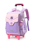 Primary School Student Trolley Schoolbag Detachable Backpack