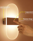 Indoor Sensing USB Charging Wall Lamp