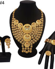 24K Gold Plated Banquet Necklace Suit