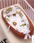 Baby Removable And Washable Bed Crib Portable Crib Travel Bed For Children Infant Kids Cotton Cradle