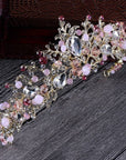 Bridal Crown Hair Accessories Alloy Handmade Jewelry