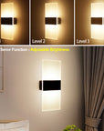 Indoor Sensing USB Charging Wall Lamp