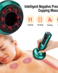 Electric Vacuum Cupping Massager For Body Anti-Cellulite Suction Cup Gua Sha Massage Body Cups Guasha Fat Burning Slimming Jars