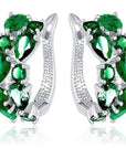 Diamond Crystal Zircon Ear Clip Affordable Luxury Earrings Women