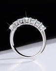 Fashion Seven Stars Row Diamond Ring Women