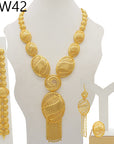 24K Gold Plated Banquet Necklace Suit