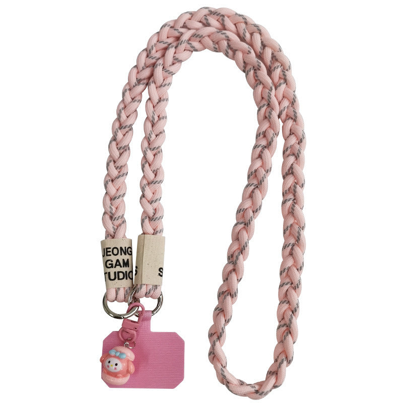 Mobile Phone Lanyard Long Crossbody Can Back Loudspeaker Lanyard