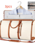 Large Capacity Travel Duffle Bag Women's Handbag Folding Suit Bag Waterproof Clothes Totes