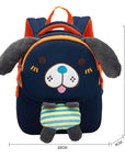 New Korean Cartoon Schoolbag For Kindergarten 1-3-6 Years Old Anti-lost