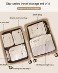 Travel Storage Bag Set Packing