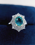 Natural Apatite Ring S925 Silver