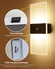 Indoor Sensing USB Charging Wall Lamp