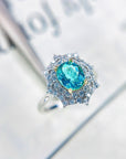 Natural Apatite Ring S925 Silver