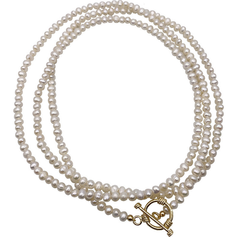 Natural Freshwater Long Pearl Necklace