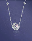 Stars and Moon Star Necklace for Women