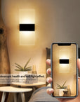 Indoor Sensing USB Charging Wall Lamp