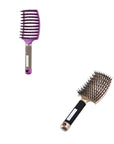 Hairbrush Anti Klit Brushy Haarborstel Women Detangler Hair Brush Bristle Nylon Scalp Massage  Teaser Hair Brush Comb