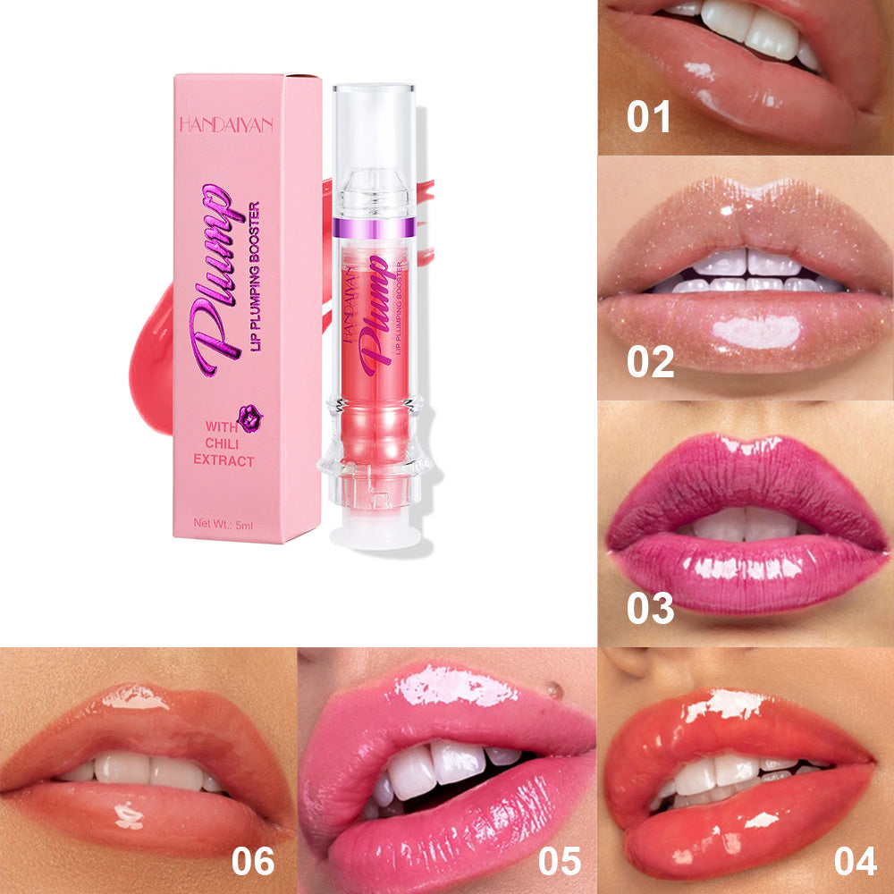 Spicy Lip Honey Lip Glass Mirror Liquid Lipstick with Lips