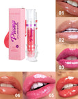 Spicy Lip Honey Lip Glass Mirror Liquid Lipstick with Lips