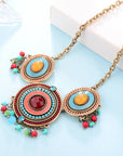 Pendant of Beautiful Long Bohemian Necklace