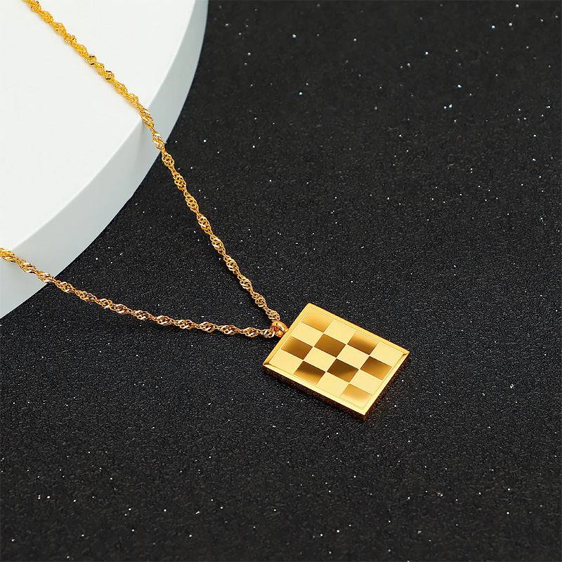 Pendant of 18k Gold Plated Chain Necklace