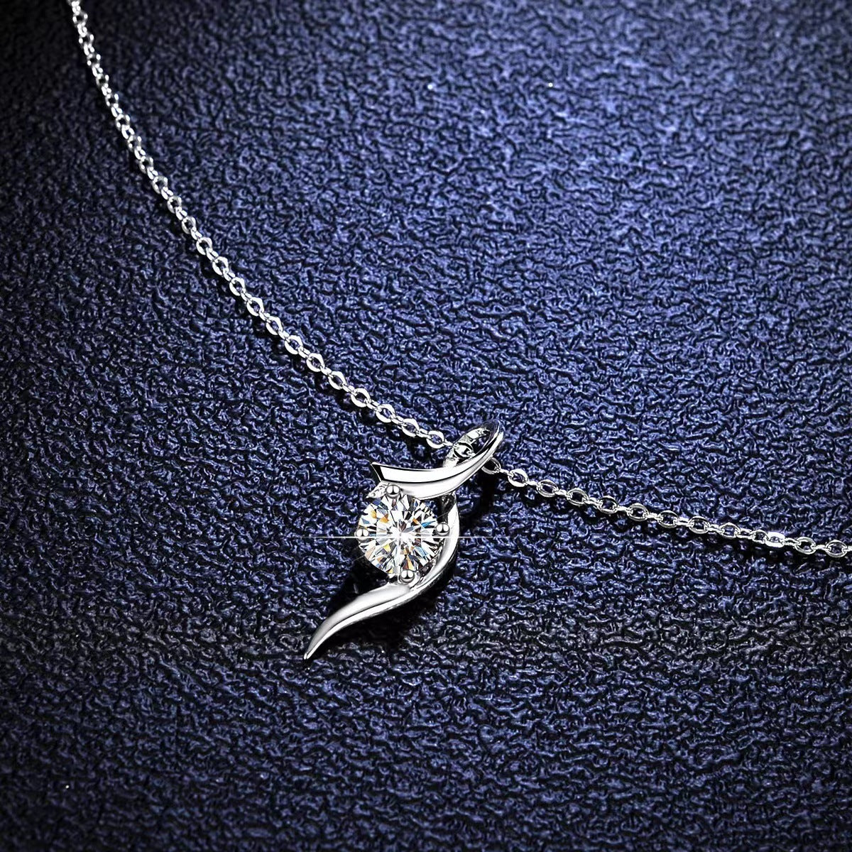 Classic Diamond Necklace with Chain