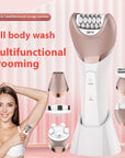 Multifunctional Shaver Women's 6-in-1 Electric Face Washing Hair Removal Device